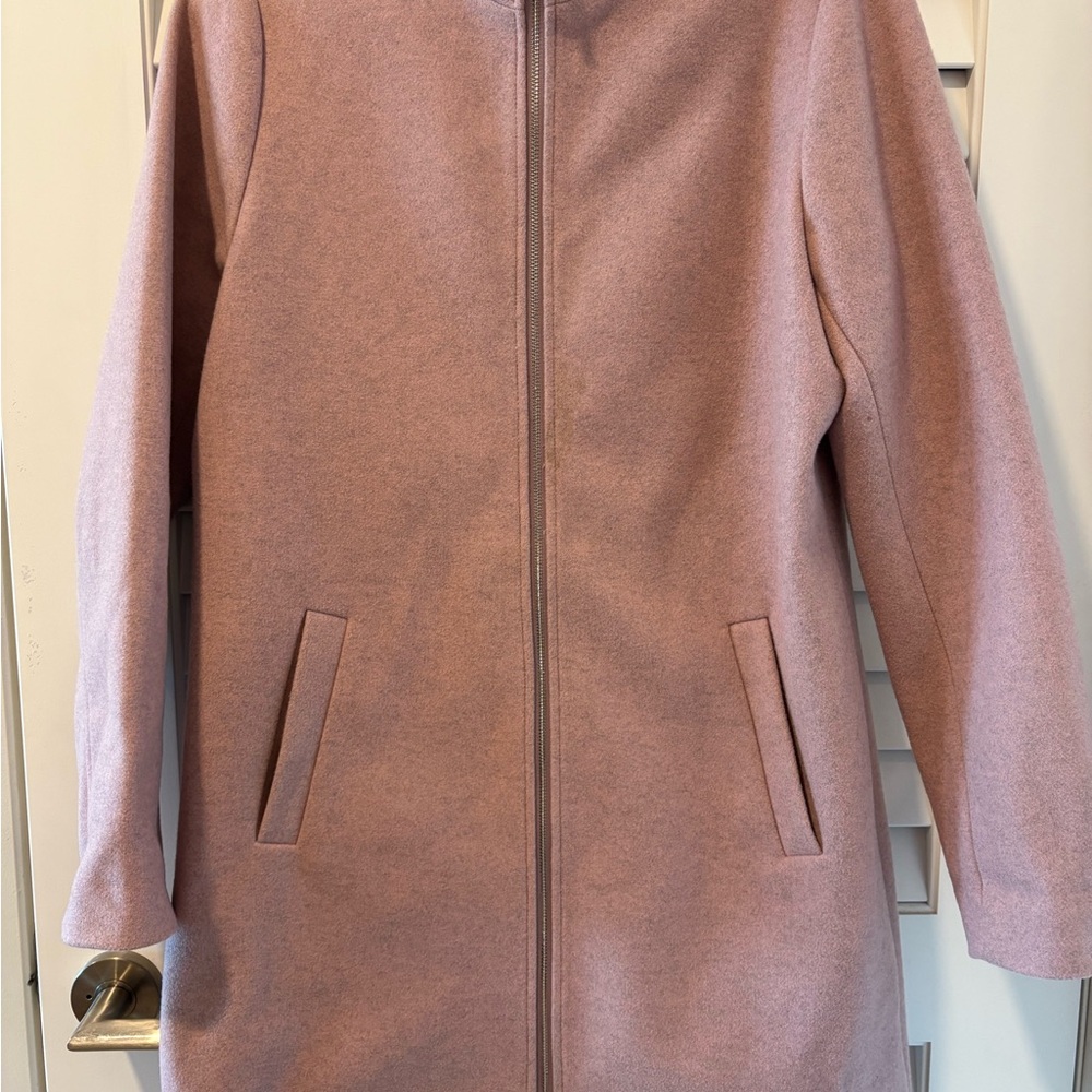 Simons Soft Pink Trench Coat